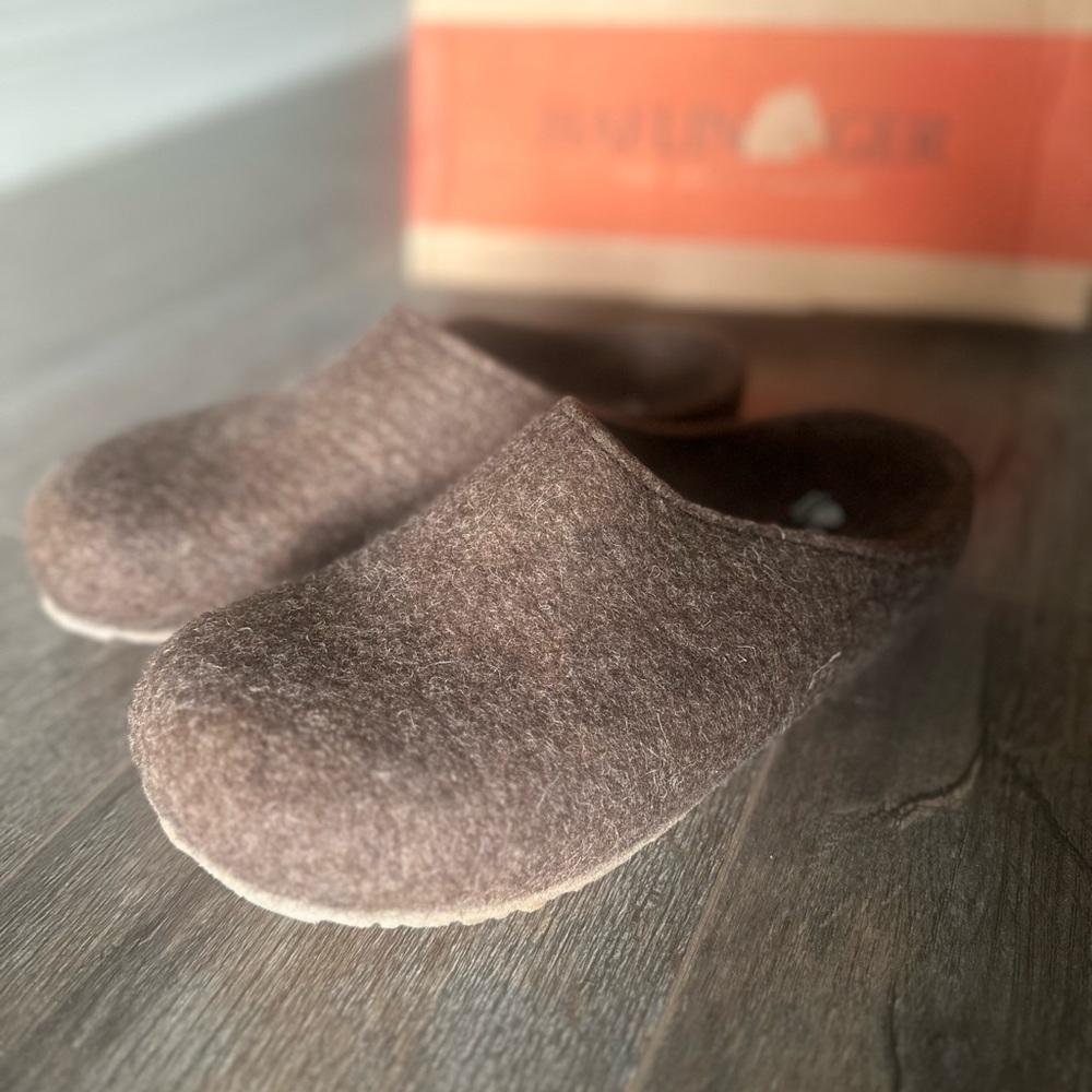 COPY - German Wool Clogs Ugg Loafers Slip on